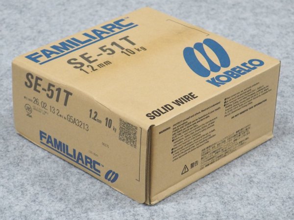 画像4: 溶接技術競技会必携 CO2低電流用SEワイヤ(銅メッキなし） SE-51T 1.2mm-10kg 神戸製鋼所 (4)