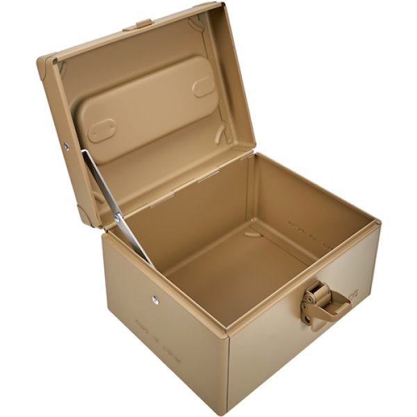 画像2: TRUSCO 片開きツールボックス ライトサンド 225ｘ180ｘ135mm TB225-LS [562-8177] (2)