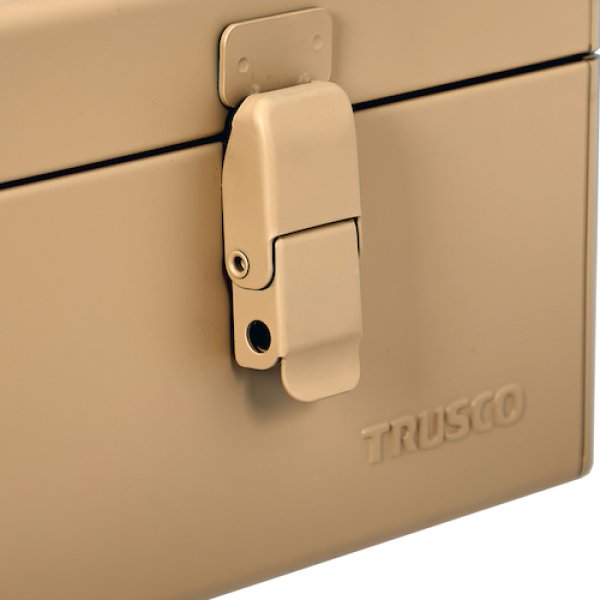 画像3: TRUSCO 片開きツールボックス ライトサンド 225ｘ180ｘ135mm TB225-LS [562-8177] (3)