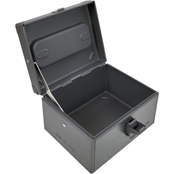 画像2: TRUSCO 片開きツールボックス アーセナルグレー 225ｘ180ｘ135mm TB225-DG [562-8176] (2)