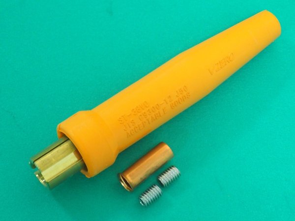 画像3: 耐熱 カラーケーブルジョイント  ST-38 VO メスのみ カラー5種類選択 阪口製作所  (3)
