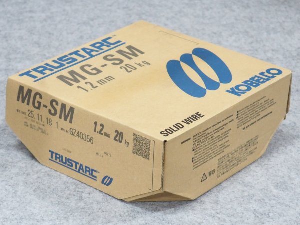 画像1: 耐熱鋼用（マグ・ミグ材料）0.5%Mo鋼用 MG-SM 1.2mm-20kg 神戸製鋼所 (1)