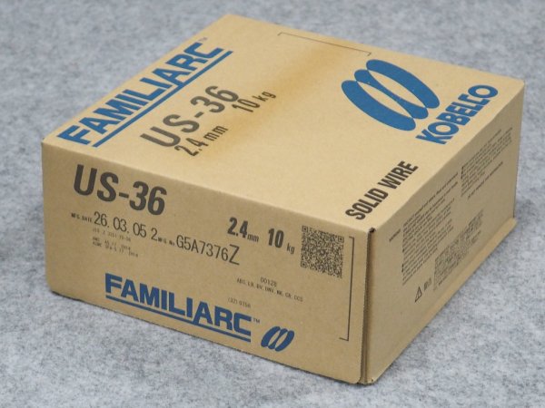 画像2: サブマージアーク材料 ワイヤ US-36  2.4mm 10kg 神戸製鋼所 (2)