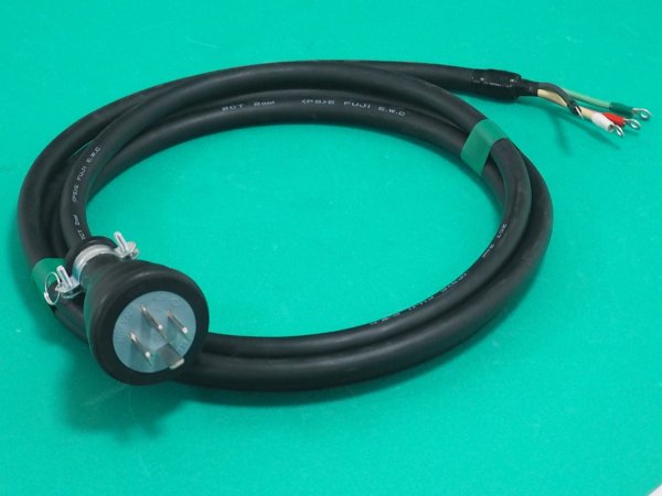 画像1: 移動用キャプタイヤケーブル  2CT 4C×2.0SQ（MP2520/R2-4）3m (1)