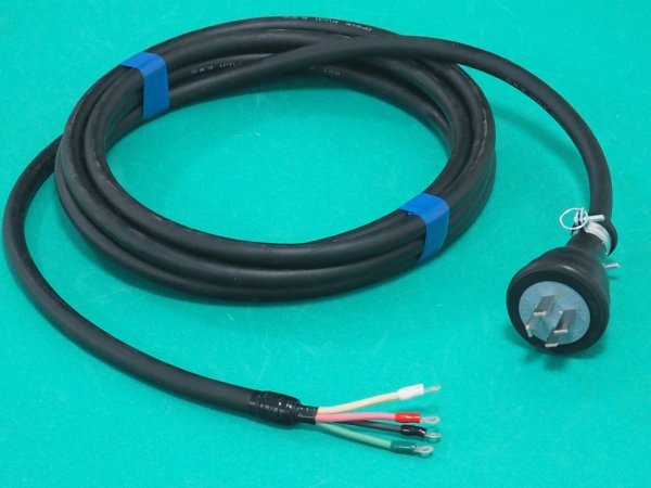画像1: 移動用キャプタイヤケーブル  2CT 4C×2.0SQ（MP2520/R2-4）5m (1)