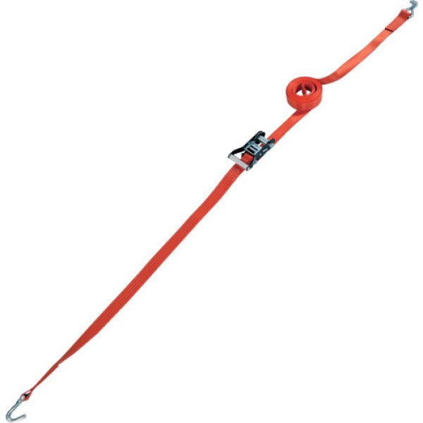 画像1: TRUSCO ベルト荷締機 38mm幅 509kg Jフックタイプ JIS規格品 GV38A-500J [697-8226] (1)