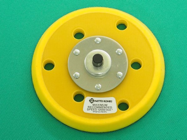 画像1: エアサンダー”パームオービタルサンダー”OMV-125B用パッド5 V-HASSY 54915 (TB03890) 日東工器 (1)