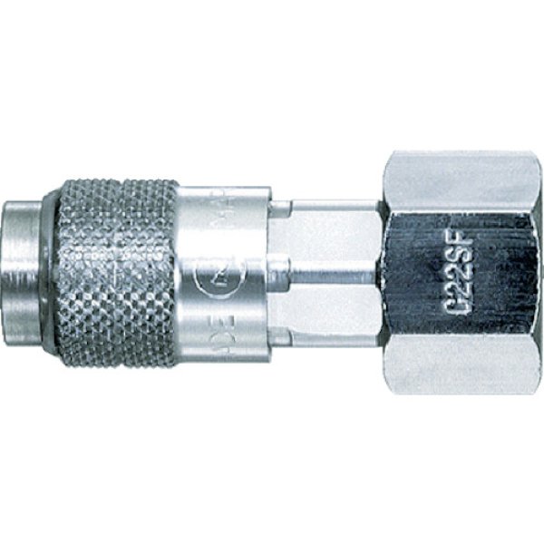 画像1: ミニコック 酸素ガス用 CC22SF（51324）日東工器 (1)