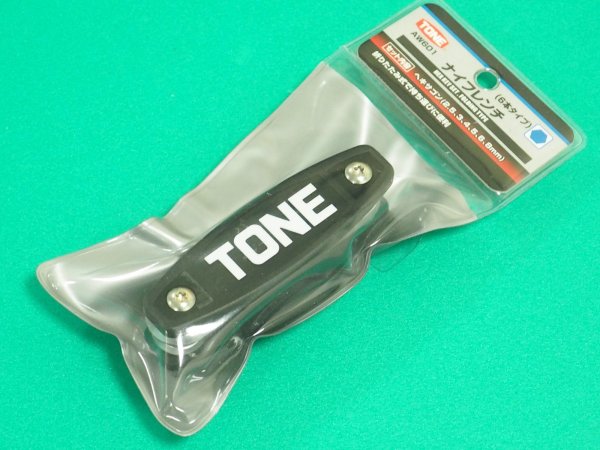 画像2: 六角棒レンチ（ナイフ式）ナイフレンチ セット内容1.5、2、2.5、3、4、5、6mm AW701 [384-7935]トネ TONE (2)
