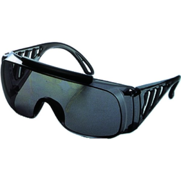 画像2: TRUSCO 一眼型サイド付セーフティグラス グレーGS-33(GY) [152-4721] (2)