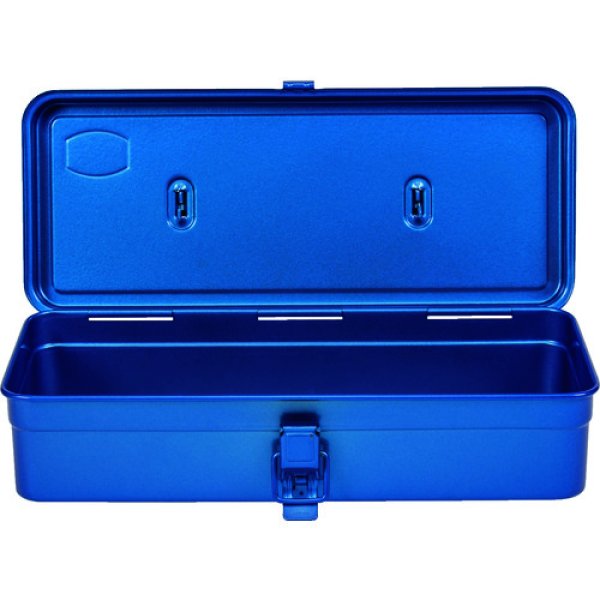 画像2: TRUSCO トランク型工具箱 333X137X96.5 ブルー T-320  [120-0917] (2)