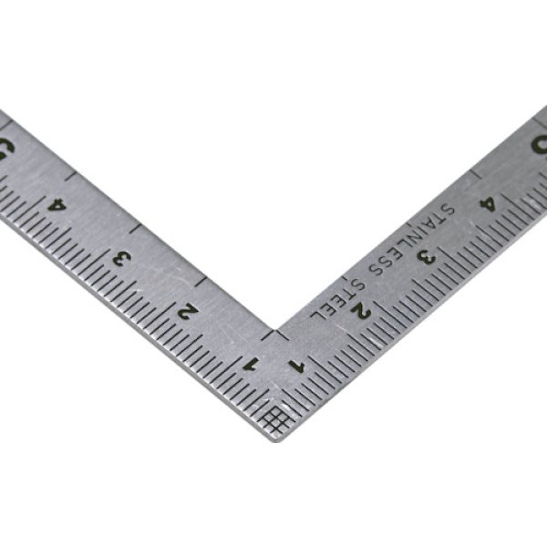 画像3: TRUSCO 曲尺 小型 15X7.5cm TKS16080 [257-2017] (3)