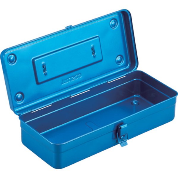 画像2: TRUSCO トランク型工具箱 373X163X102 ブルー T-350  [120-0925] (2)