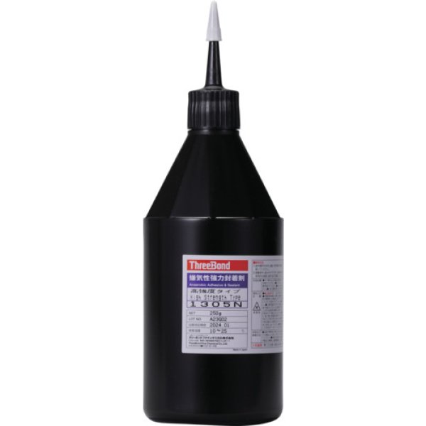 画像1: ＴＨＲＥＥＢＯＮＤ 嫌気性接着剤 TB1305N ねじゆるみ止め剤 ネジロック 高強度・速硬化・潤滑性タイプ 250g(1305NB）[817-9660] (1)