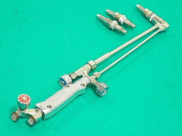 画像3: グリッター型中型切断器(1形1号) ( 火口3本付） アセチレン用 千代田精機 (3)