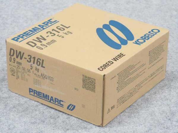 画像1: ステンレス鋼（マグ材料） DW-316L 0.9×5kg 神戸製鋼所 (1)