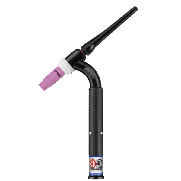 画像1: CKワールドワイド (ラメール) 350A 水冷フレキトーチ TL18 (長さ選択) (1)