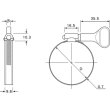 画像2: TRUSCO ステンレス強力機械ホースバンド 締付径8〜12mm(SUS304)  TSB-12A [699-6470] (2)
