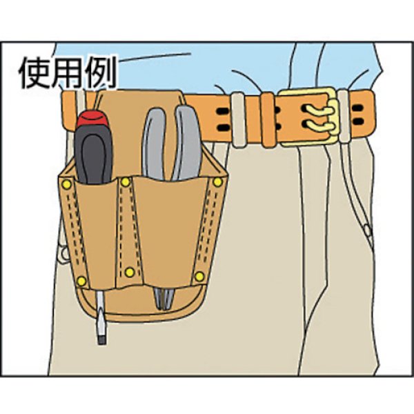 画像2: TRUSCO 中山式ペンチ差シ 3本差し NP-3 [143-2800] (2)
