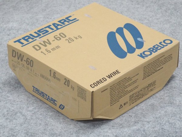 画像1: 高張力鋼用（マグ材料） DW-60 1.6mm-20kg 神戸製鋼所 取寄品 (1)