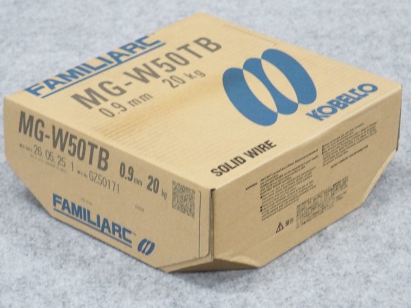 画像1: 耐候性鋼用（マグ材料） MG-W50TB 0.9mm-20kg 神戸製鋼所 (1)