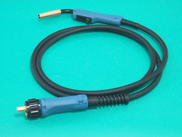 画像1: ダイヘンブルートーチIV 小型ハンドルタイプ  低スパッタ溶接用トーチ (電圧検出線付) 200A BT2004V-30 3m (1)