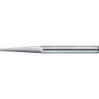 画像1: TRUSCO 超硬バー テーパー型 Φ3(7°)X刃長16X軸3 シングルカット TB5A030S [384-0638] (1)