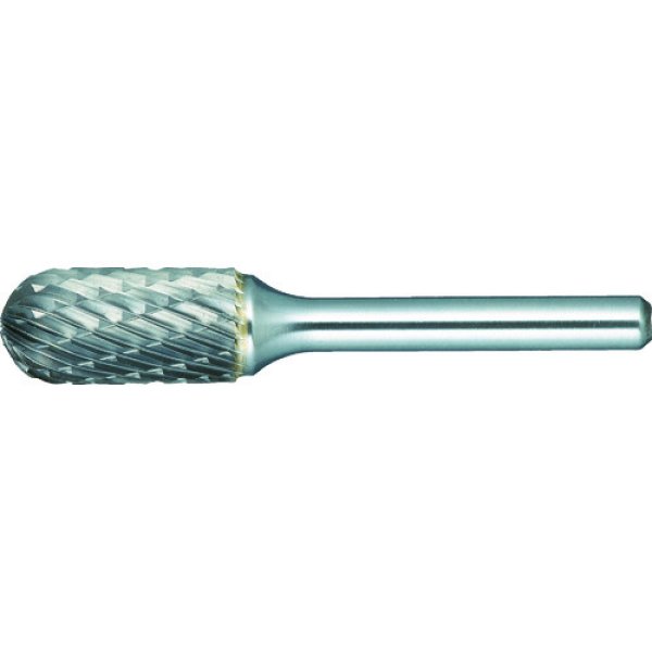 画像1: TRUSCO 超硬バー 先丸円筒型 Φ12.7X刃長25X軸6 コースカット TH2C127 [436-5682] (1)