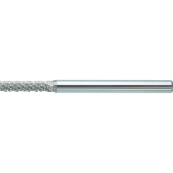 画像1: TRUSCO 超硬バー 円筒型 Φ2.5X刃長11X軸3 シングルカット TB1A024S [384-0239] (1)