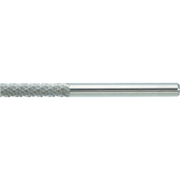 画像1: TRUSCO 超硬バー 円筒型 Φ1.5X刃長6X軸3 シングルカット TB1A015S [436-3388] (1)