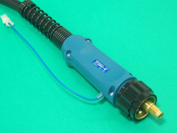 画像3: ダイヘンブルートーチIV 小型ハンドルタイプ  低スパッタ溶接用トーチ (電圧検出線付) 200A BT2004V-40 4m (3)