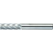 画像1: TRUSCO 超硬バー 円筒型 Φ6X刃長19X軸6 アルミカット TA1C060 [384-0832] (1)