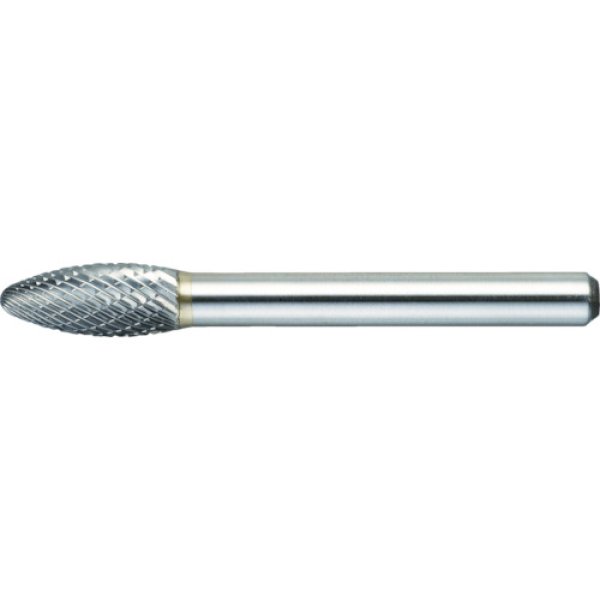 画像1: TRUSCO 超硬バー 楕円 Φ8X刃長19X軸6 シングルカット TB51C080S [436-4686] (1)