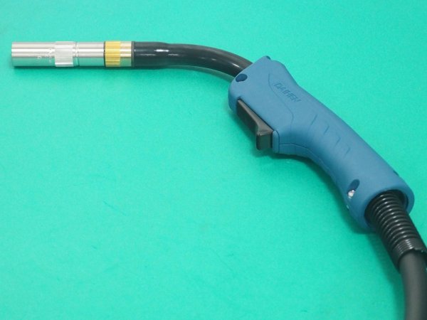 画像2: ダイヘンブルートーチIV 大型ハンドルタイプ 低スパッタ溶接用トーチ(電圧検出線付) 350A BT3514V-30 3m (2)