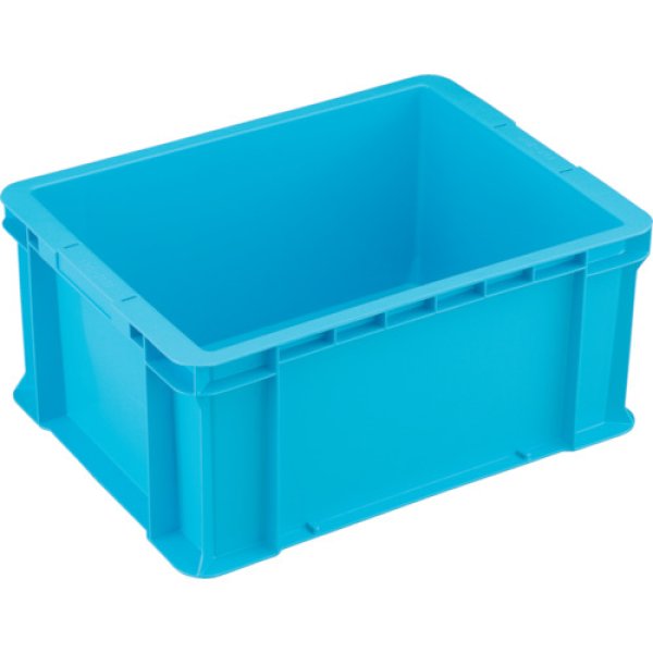 画像1: TRUSCO DA型エコキャップ再生コンテナ 27L ライトブルー DA-27EC-LB [432-9651] (1)