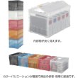 画像2: TRUSCO 薄型折りたたみ コンテナ オリコン スケルコン 30L ロックフタ付 透明 TSK-C30B(TM) [344-9408] (2)