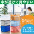 画像2: TRUSCO α折りたたみコンテナ オリコン スケルコン 20L 透明 透明 TR-S20(TM) [512-6096] (2)