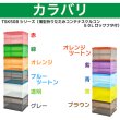画像3: TRUSCO 薄型折りたたみ コンテナ オリコン スケルコン 50L ロックフタ付 透明 TSK-C50B(TM) [344-9467] (3)