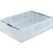 画像1: TRUSCO オリコン TPO型 折リタタミコンテナ TP規格 53L 透明 透明 TPO-462(TM) [287-1041] (1)