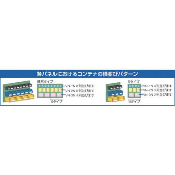 画像4: TRUSCO コンテナラックパネル 900X305XH600 HT-600P [501-5421] (4)