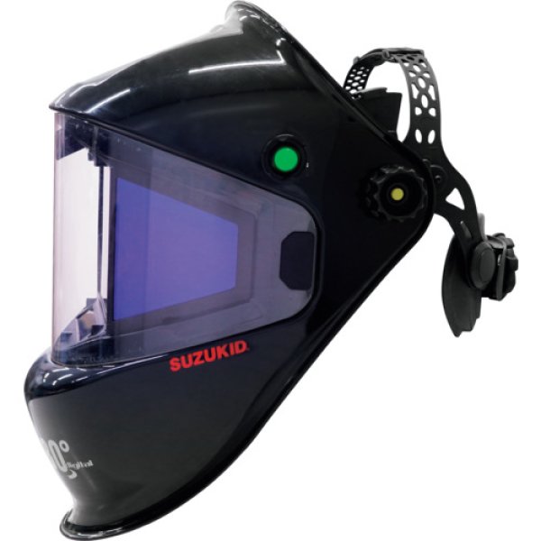 画像5: SUZUKID 自動遮光溶接面 アイボーグ180°デジタル LED EB-300PWDL [657-8892] (5)