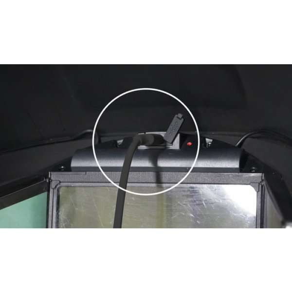 画像7: SUZUKID 自動遮光溶接面 アイボーグ180°デジタル LED EB-300PWDL [657-8892] (7)