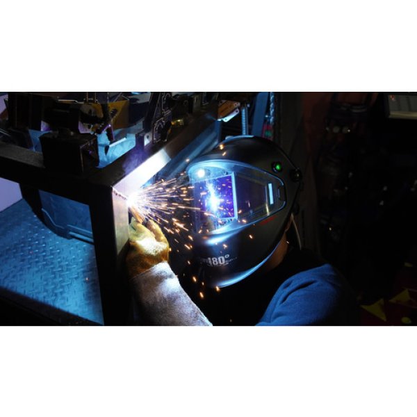 画像3: SUZUKID 自動遮光溶接面 アイボーグ180°デジタル LED EB-300PWDL [657-8892] (3)