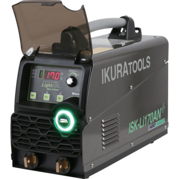 画像1: リチウムイオンバッテリー内蔵溶接機  ISK-Li170AN+(PLUS) 40088 育良精機 (1)