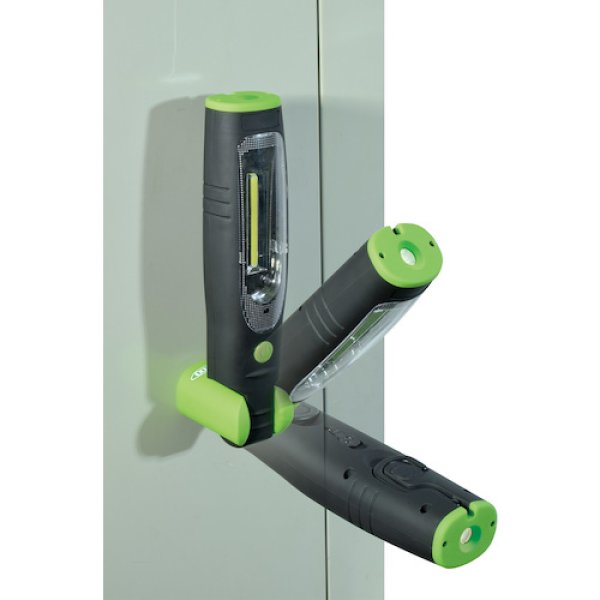 画像8: 充電式LEDハンディライト LEH-1P1PN-CH 日動工業 [249-8734] (8)