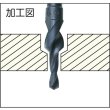 画像2: TRUSCO 段付ドリル 皿小ネジ用 M5 TSSMM5A [406-9376] (2)