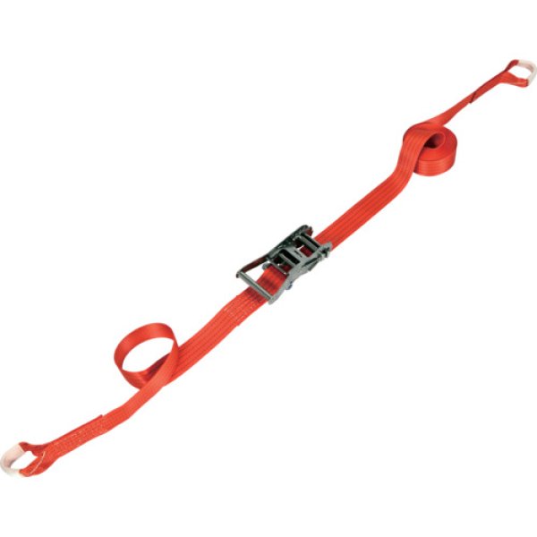 画像1: TRUSCO ベルト荷締機 SUS金具 50mm幅 764kgアイタイプ JIS規格相当品 GV50S-750R [702-5308]  (1)
