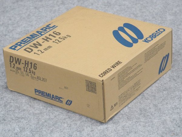 画像2: 硬化肉盛用フラックスワイヤ DW-H16  1.2mm-12.5kg 神戸製鋼所 (2)