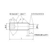 画像2: TRUSCO 六角穴付止めねじ 棒先 スチール M8×25 14本入 Y102-0825 [207-4243] (2)