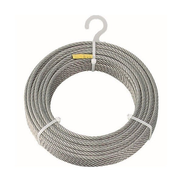 画像1: TRUSCO ステンレスワイヤロープ Φ6.0mmX30m CWS-6S30 [213-4888] (1)